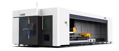 Gwo -pouvwa 2D Fibre Lazè Processing Machin